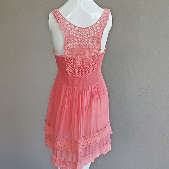 SABRA beautiful crochet dress size 8 - Picture 5 of 8